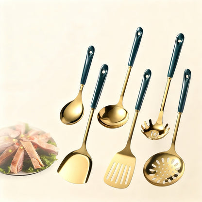 Kochbesteck-Set aus Edelstahl