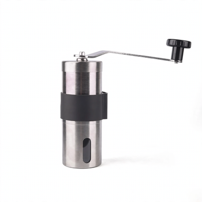 Handkurbel-Kaffeemühle aus Acryl