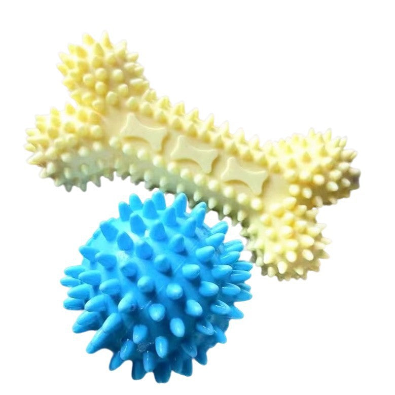 Gummi-Spielball für Hunde mit Schwanz