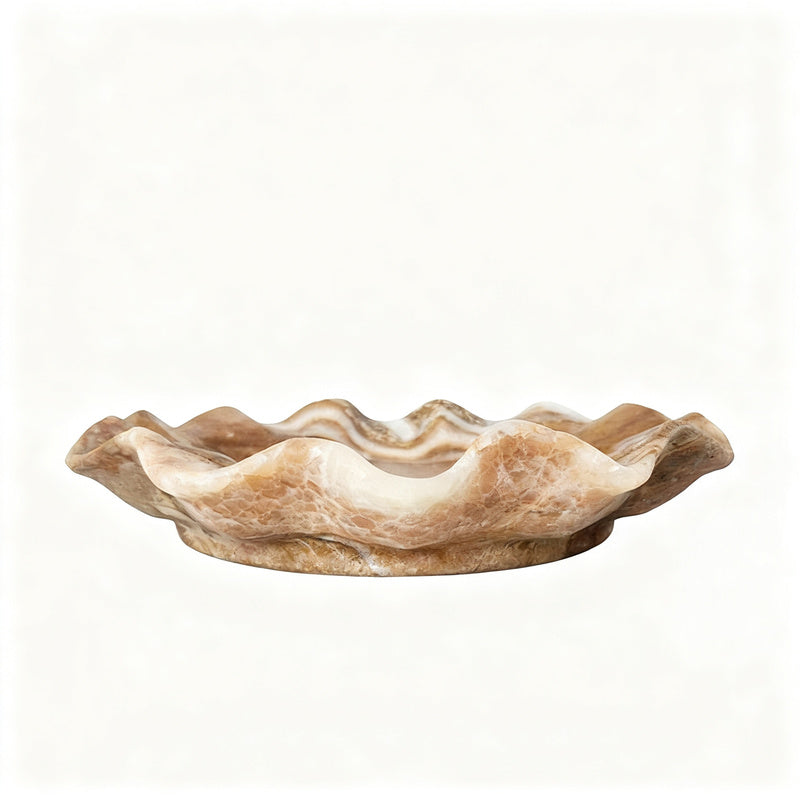 Marmor-Tablett, Naturstein, modern