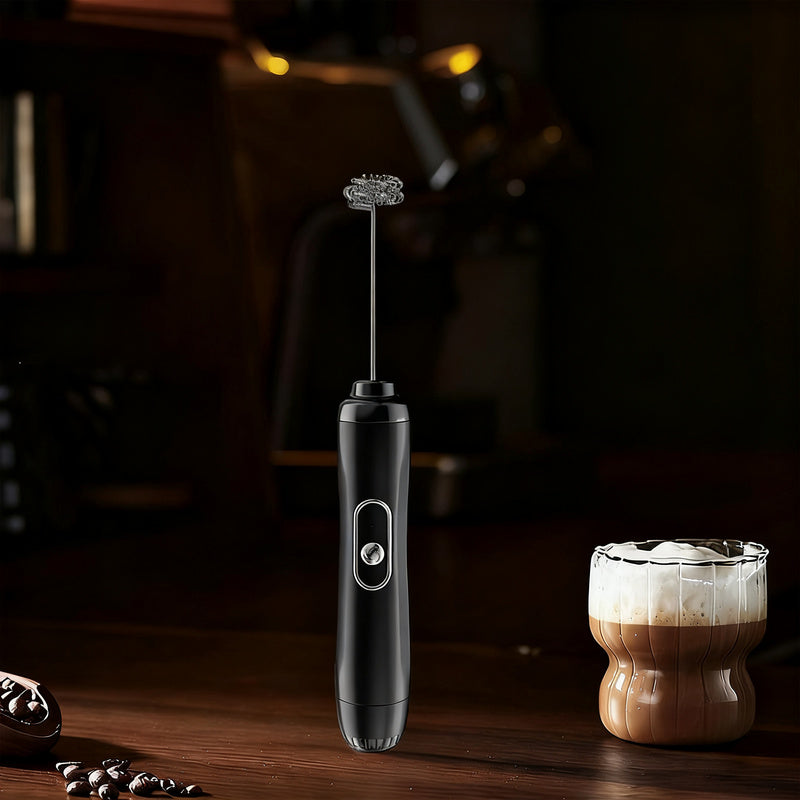 Elektrischer Milchaufschäumer, USB-C, mehrere Funktionen