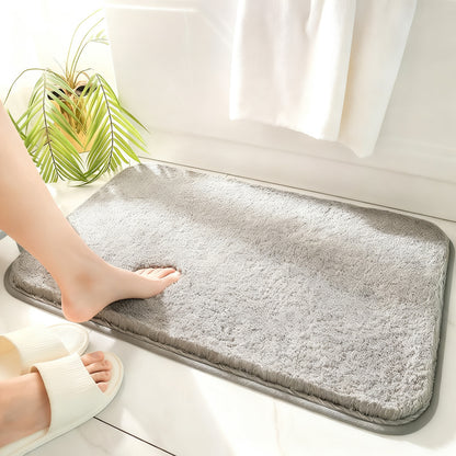 Badezimmermatte mit Rutschschutz und Wasserspeicher