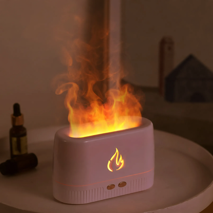 Aromadiffuser mit Flammeneffekt und Luftbefeuchter