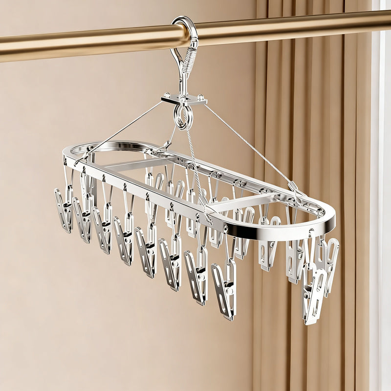Sockentrockner mit Aluminium-Rahmen