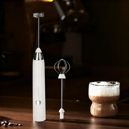 Elektrischer Milchaufschäumer, USB-C, mehrere Funktionen