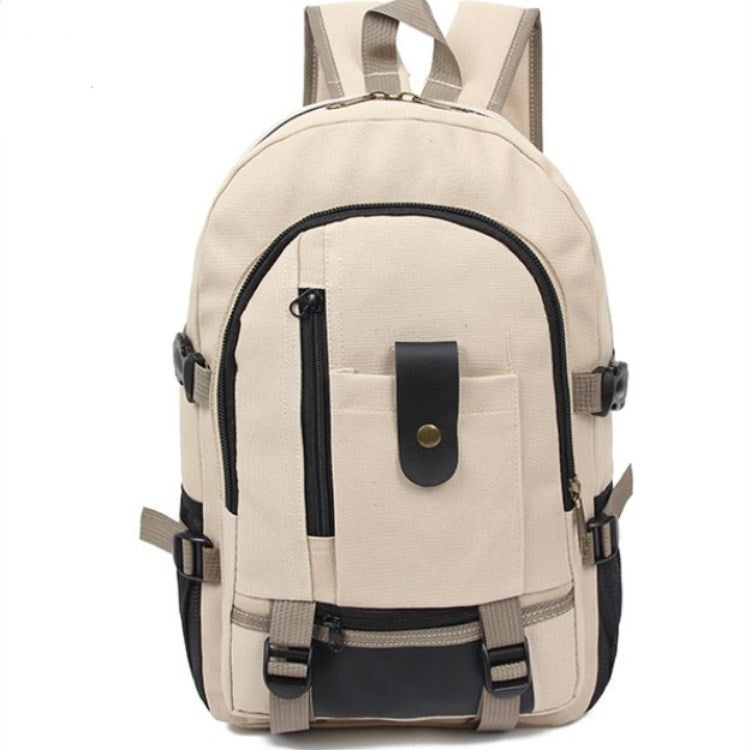 Rucksack aus Leinwand, groß und vielseitig