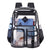 Rucksack aus Nylon, transparent, bis 15 Zoll, strapazierfähig