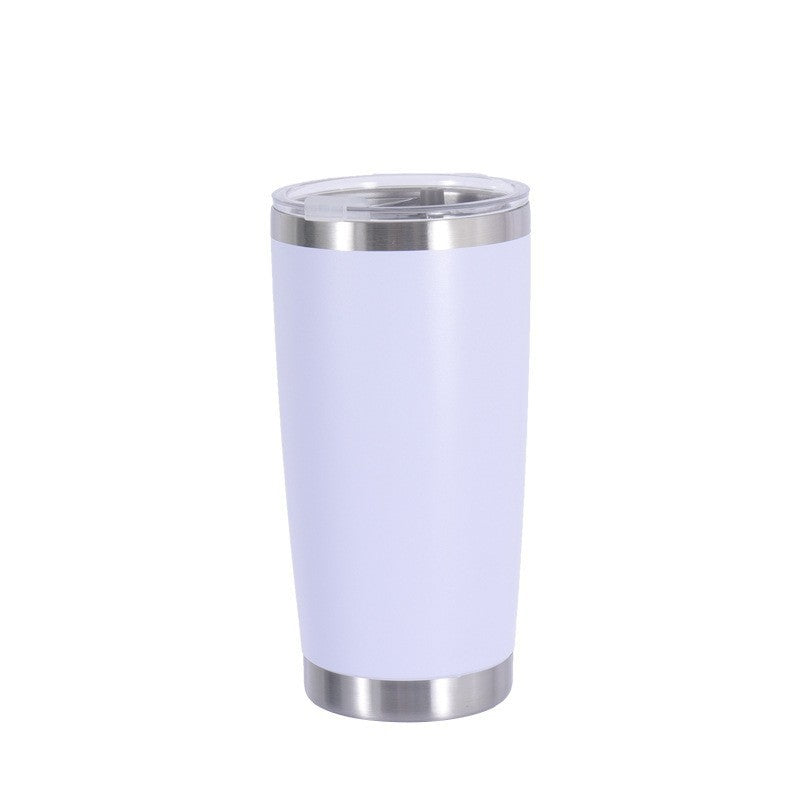 Isolierbecher aus Edelstahl, 20 oz, mit Drehverschluss