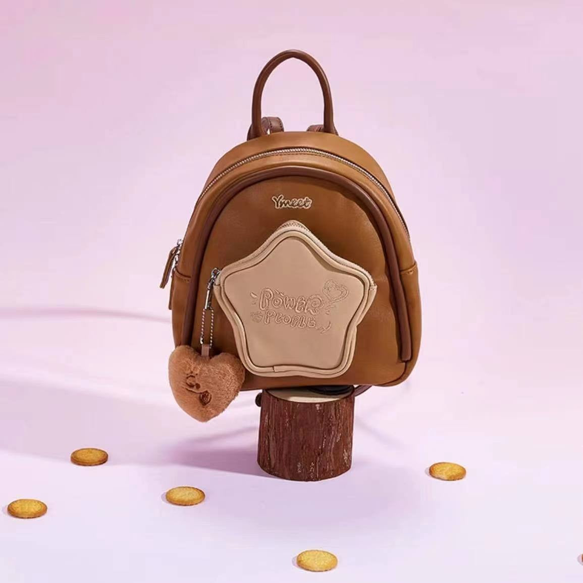 Mini-Rucksack mit Fünfsternen-Design