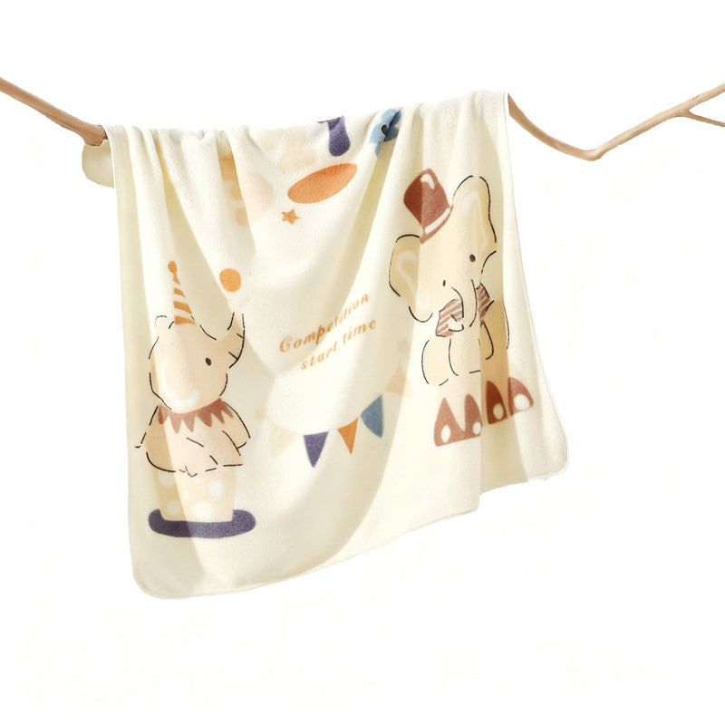 Babydecke aus Korallenfleece, 80×80 cm