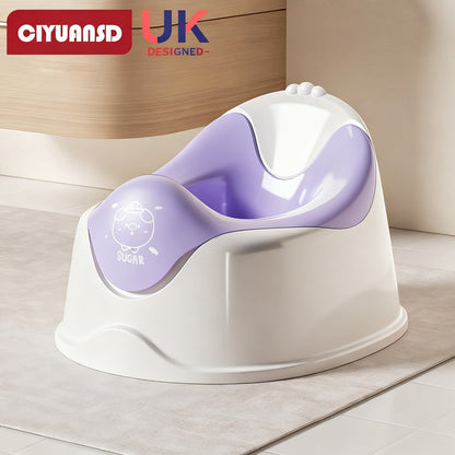 Kindersitz mit Rückenlehne für die Toilette