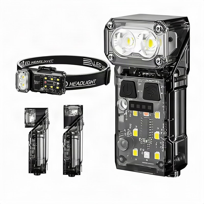 Tragbare USB-Taschenlampe mit Magnethalter