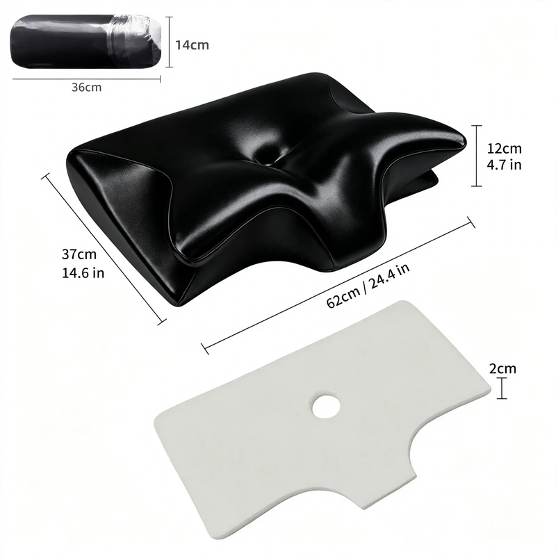 Nackenstützkissen, Schmetterlingsform, Gedächtnisschaum
