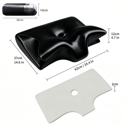 Nackenstützkissen, Schmetterlingsform, Gedächtnisschaum