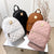 Stickerei-Rucksack für Damen, PU-Material