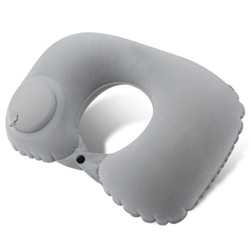Aufblasbares Reisekissen, rechteckig, 43×28 cm