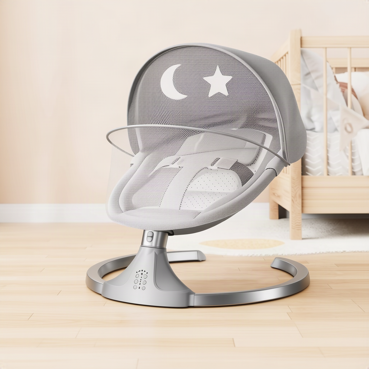 Babywippe mit Musik und Spielzeug, ab Geburt