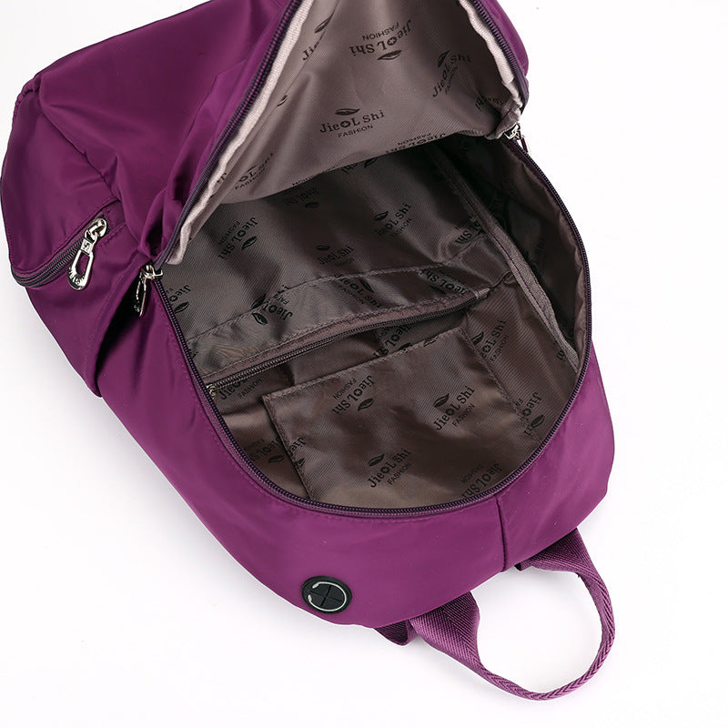 Rucksack mit Getränkefach, Nylon, Rückenlastausgleich