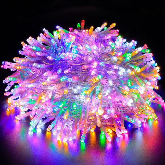 LED-Lichterkette mit acht Blinkeffekten, 10–50 m