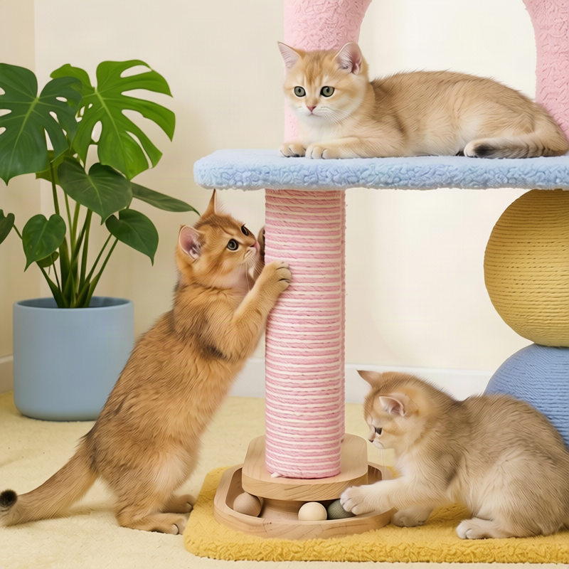 Kratztonne aus Sisal für Katzen