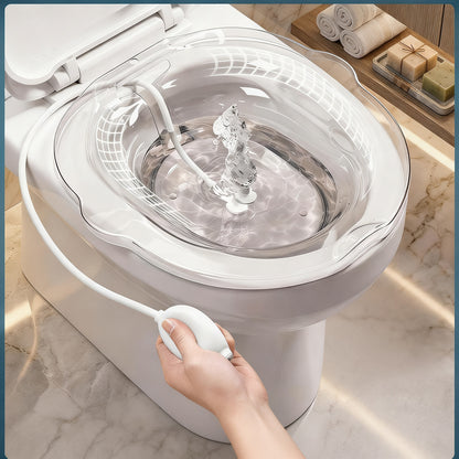 Sitzbadewanne aus Kunststoff