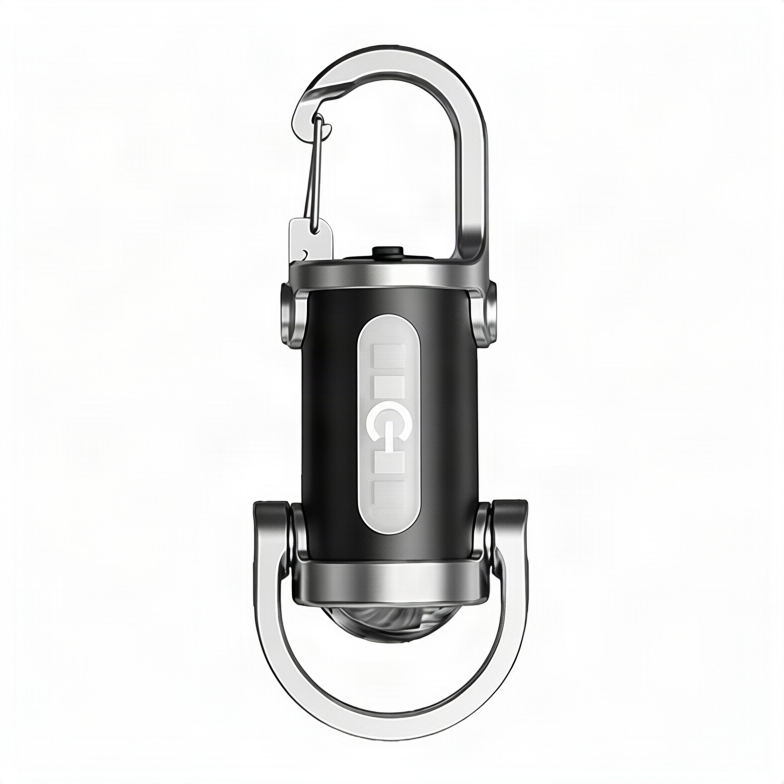 Mini-Taschenlampe mit Schlüsselanhänger, LED