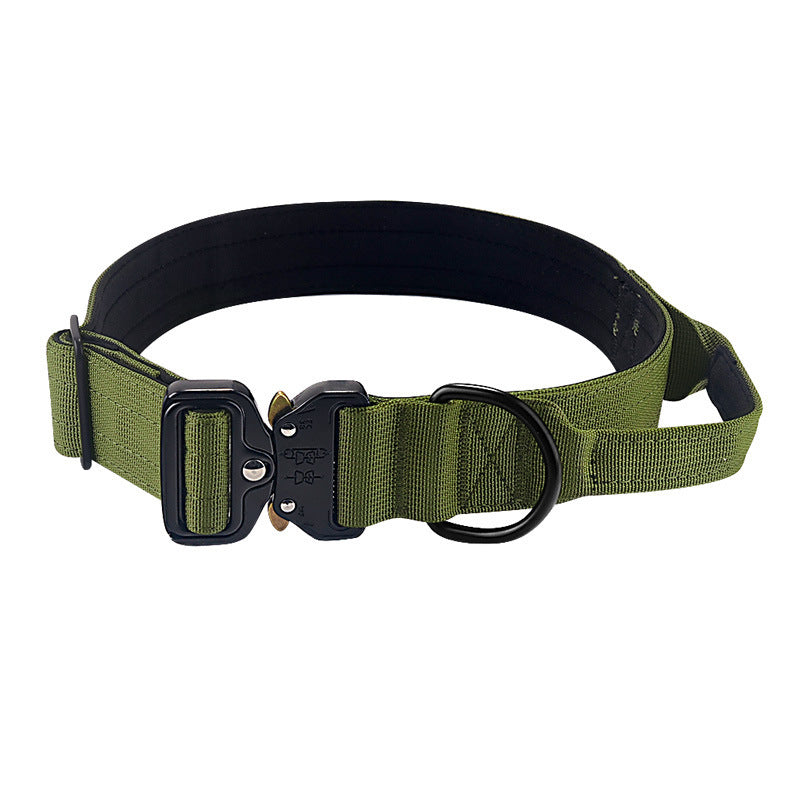 Hundehalsband aus Nylon mit Griff