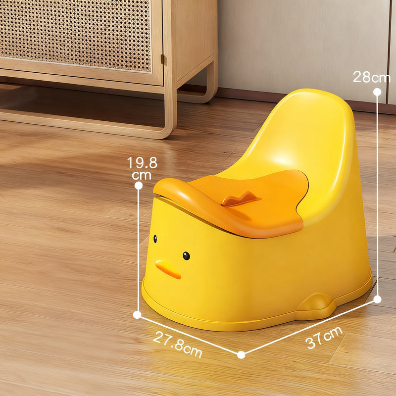Kindersitz mit Rückenlehne für die Toilette