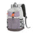 Damen-Rucksack, bis 20 L, Nylon, Patchwork-Design
