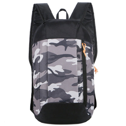 Atmungsaktiver Rucksack, 8-Zoll-Fach, Einfarbig