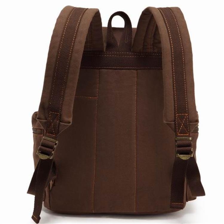 Leinen-Rucksack, 36–55 L, 15,6 Zoll, im Vintage-Stil