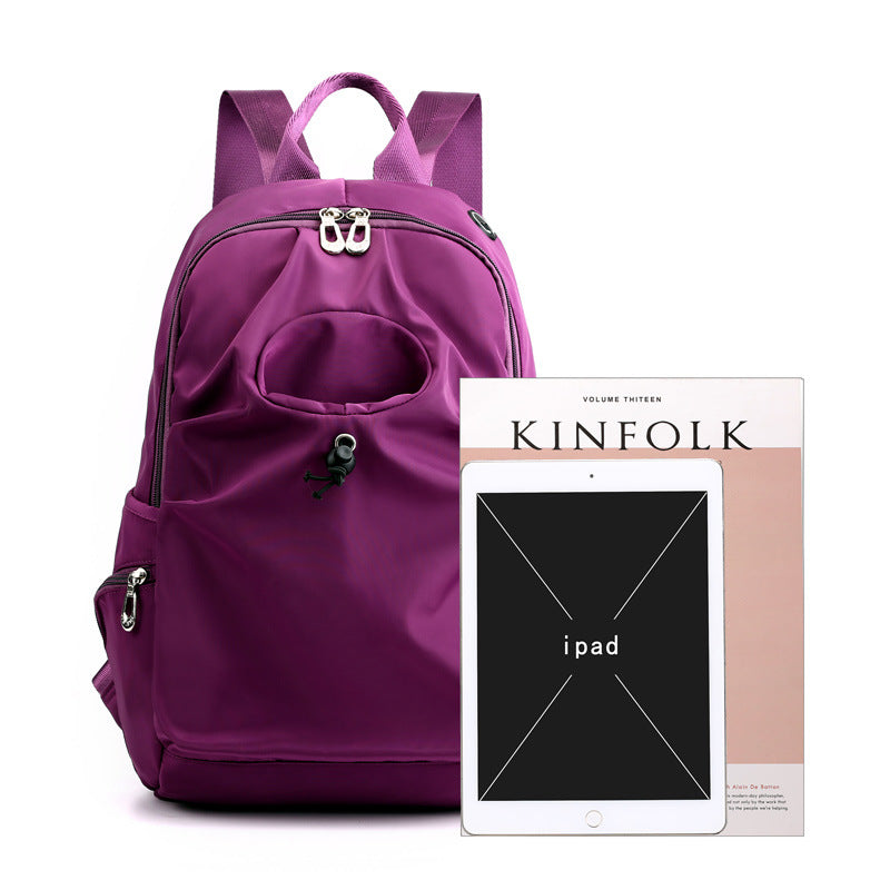 Rucksack mit Getränkefach, Nylon, Rückenlastausgleich