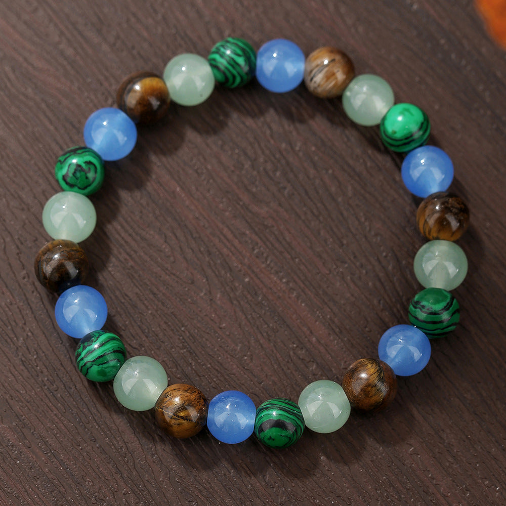 Perlenarmband aus Natursteinen