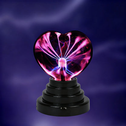 Plasma-Kugelleuchte, Glas, 105×145 mm