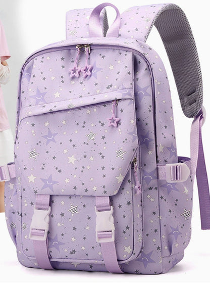 Großer Rucksack aus Polyester, atmungsaktiv