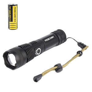 Aluminium-Taschenlampe, 3000 mAh