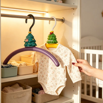 Kleiderbügel, Weihnachtsbaum-Form, rutschfest, ABS