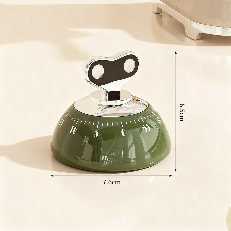Mechanischer Küchen-Timer mit Magnethalter