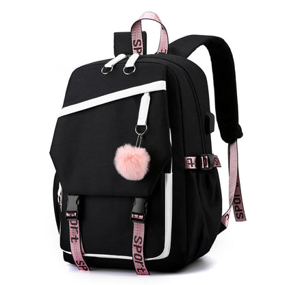 Schlichter Rucksack für Laptop, 14 Zoll, 20–35 L