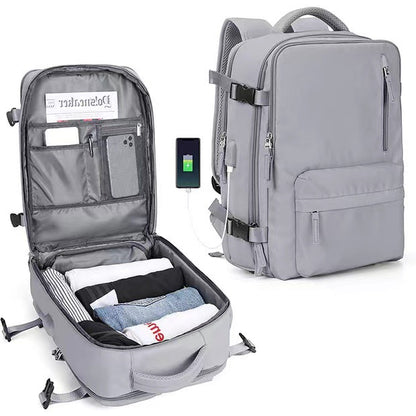 Rucksack Damen, 36–55 L, Nylon, wasserabweisend