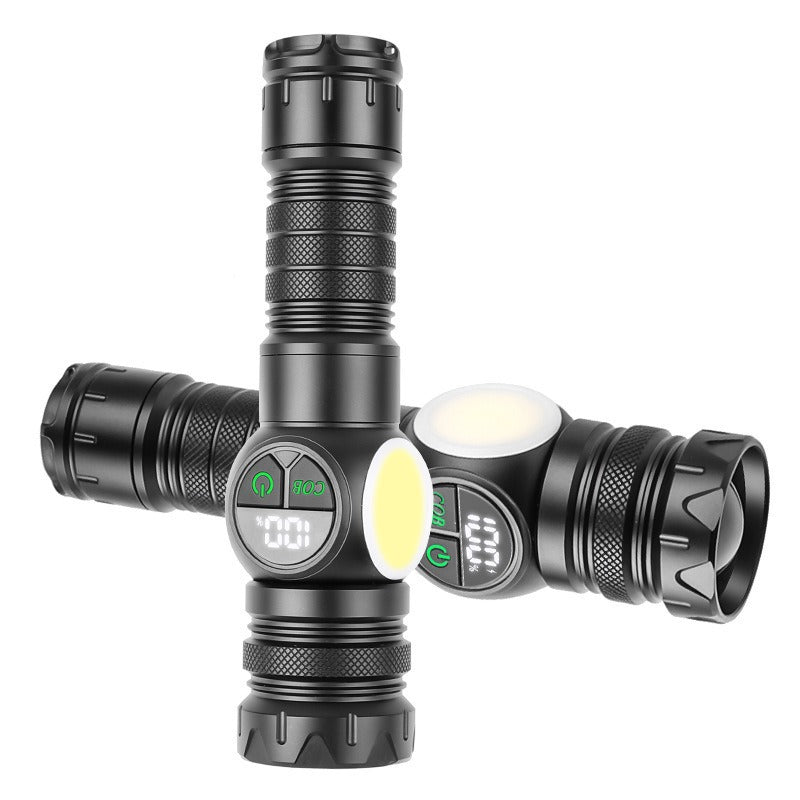 LED-Taschenlampe, Aluminium, 300 mAh, fokussierbar