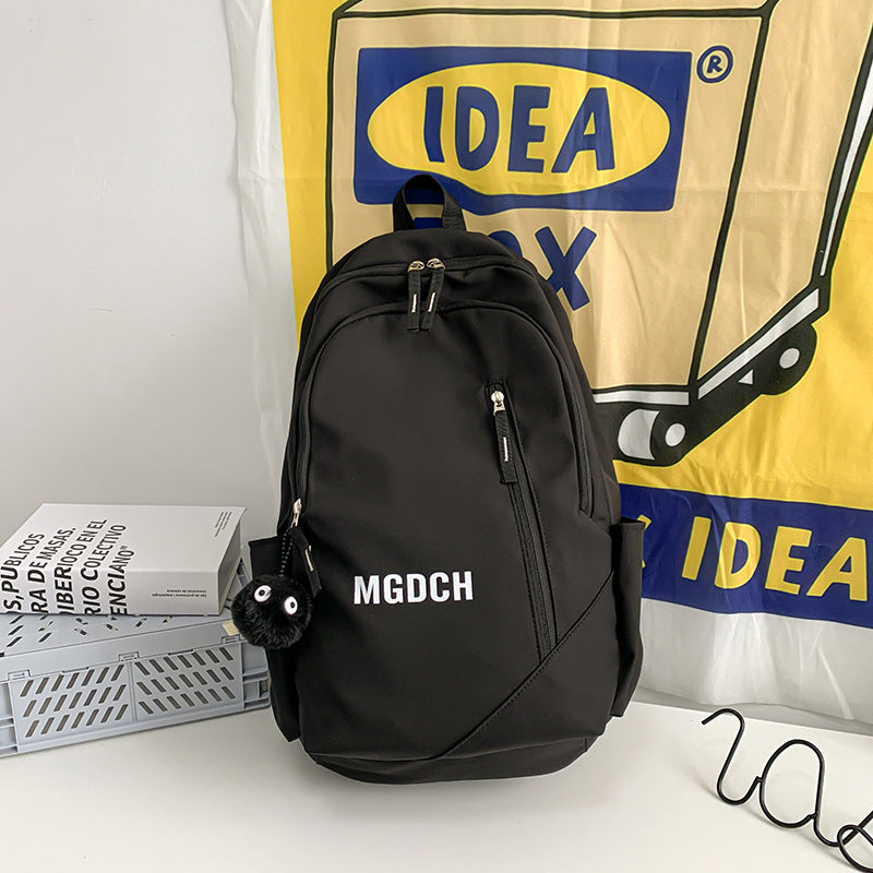 Rucksack, 20–35 L, Buchstabenmuster, bis 13 Zoll