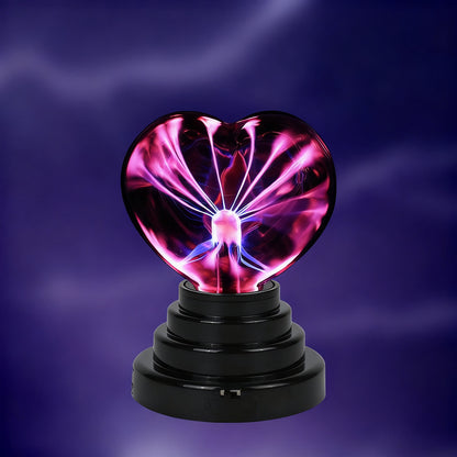 Plasma-Kugelleuchte, Glas, 105×145 mm