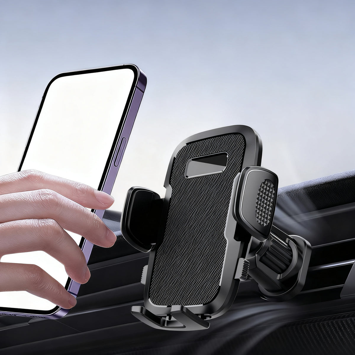 Handyhalter für Auto-Lüftung