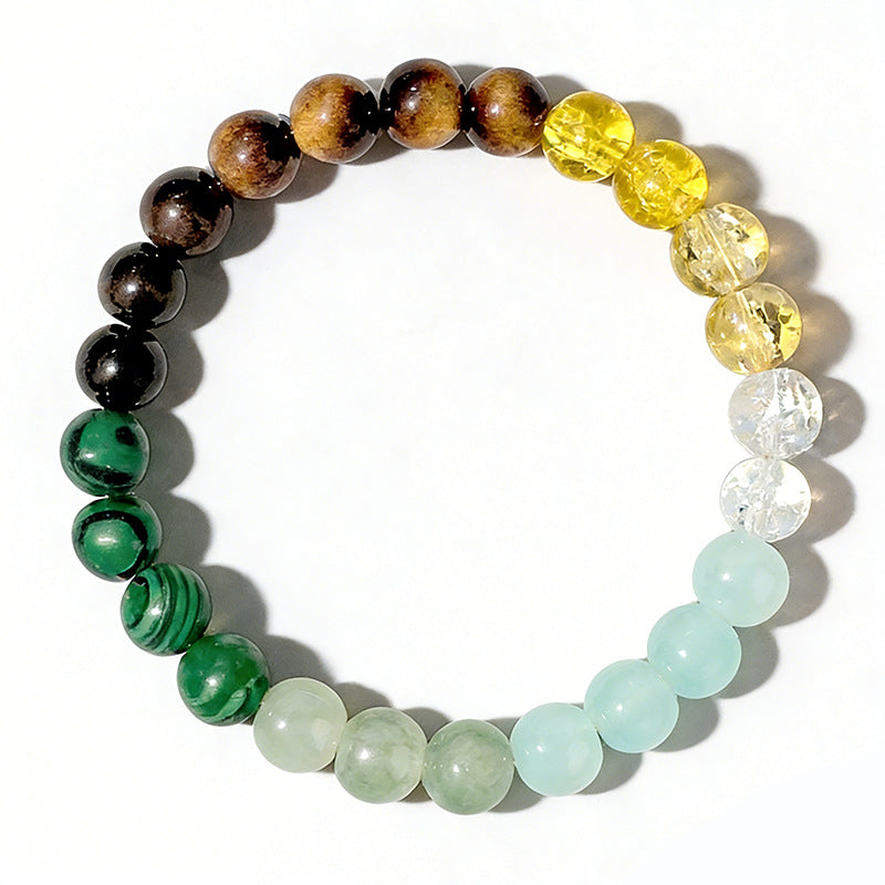 Armband aus Naturstein, 8 mm Perlen