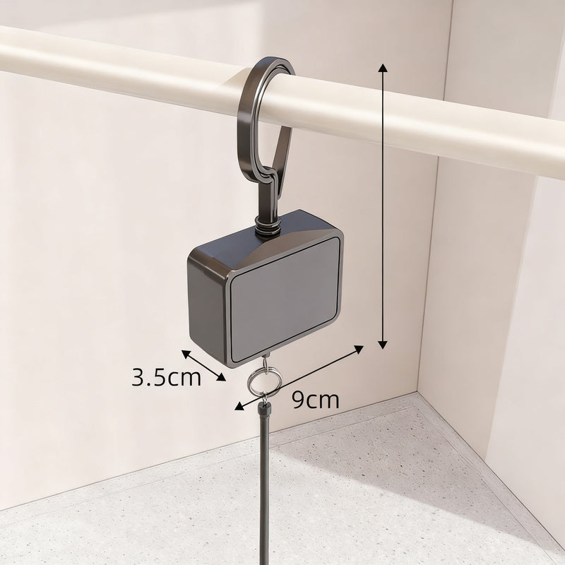 Aluminium-Wäscheständer mit Mehrfach-Klammern