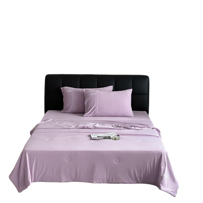 Sommerdecken-Set mit Kühleffekt und Spannbettlaken