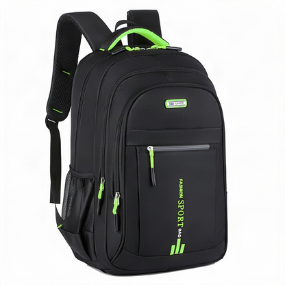 Großer Nylon-Rucksack, 36–55 L, wasserdicht und diebstahlsicher