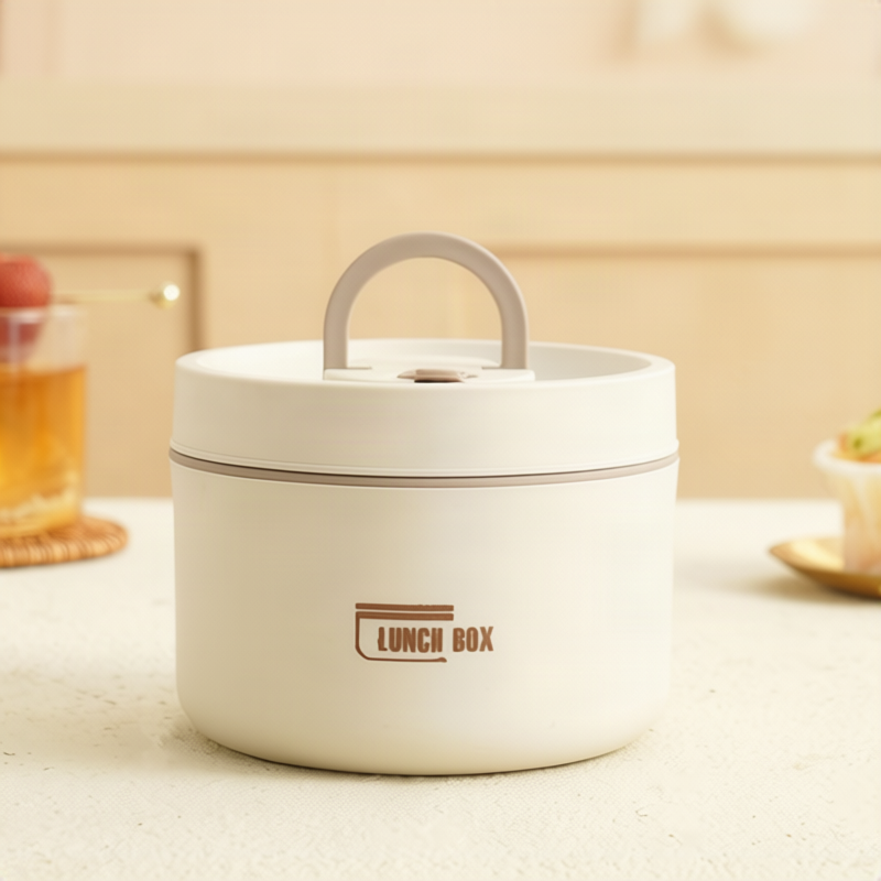 Isolierte Lunchbox aus 316er Edelstahl, rund