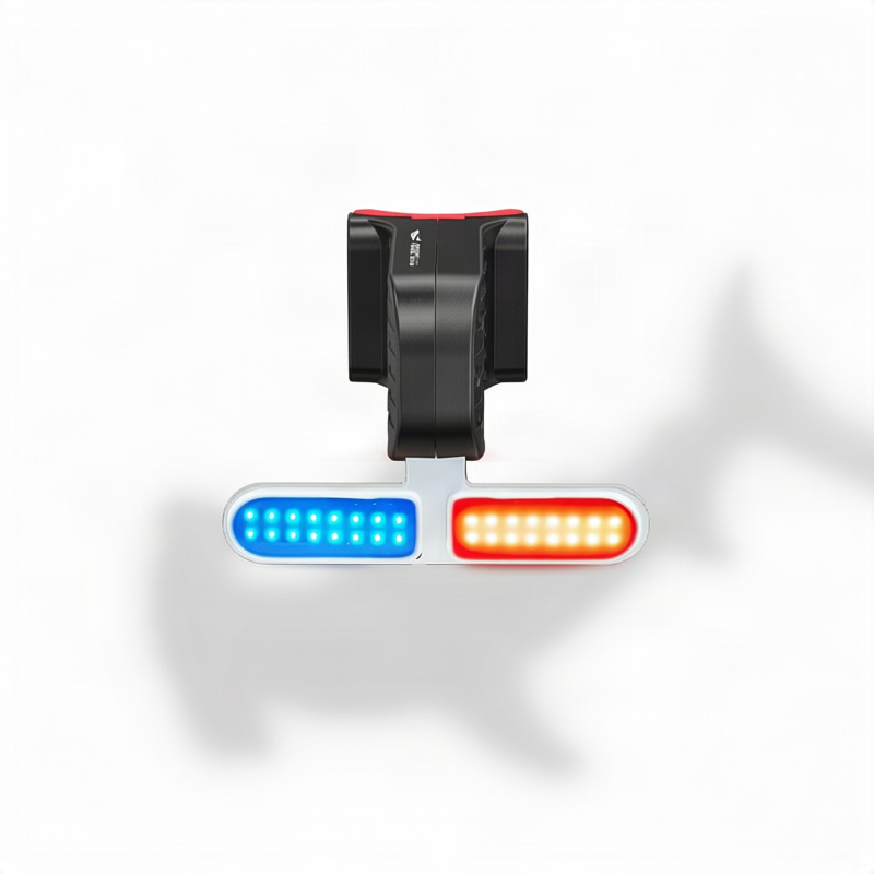 Fahrrad-Rücklicht mit Fließlicht-Effekt, USB-C